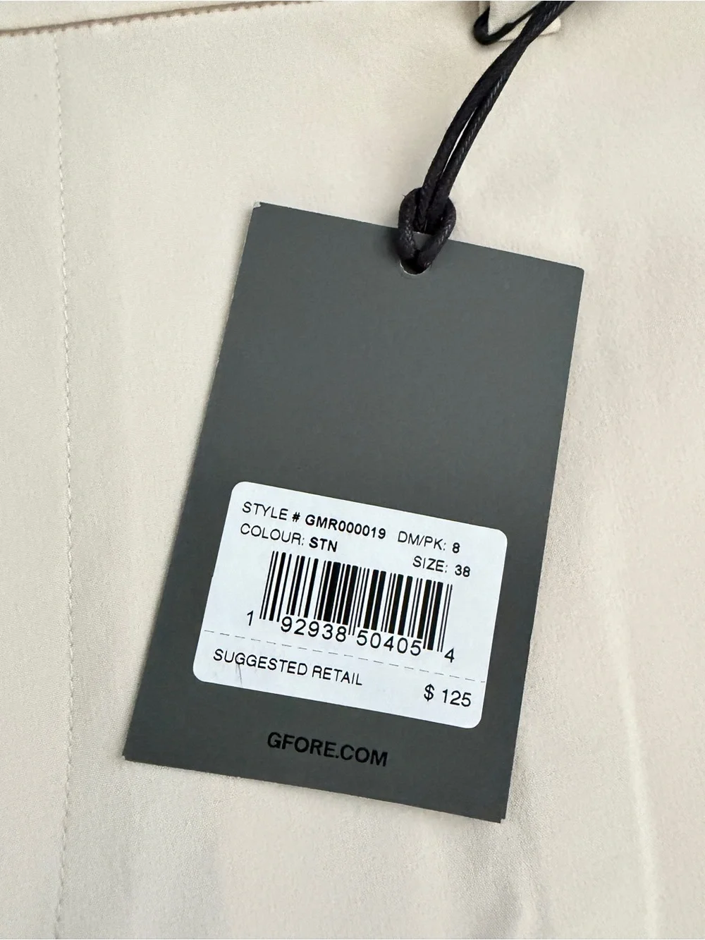 NWT G/Fore Shorts 38 8.5 inseam